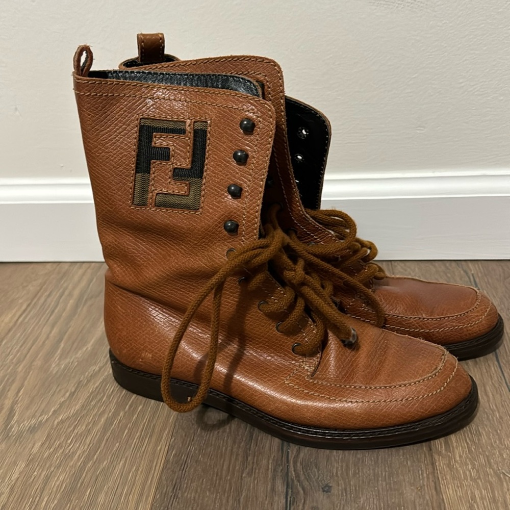 Fendi Brown Boots
